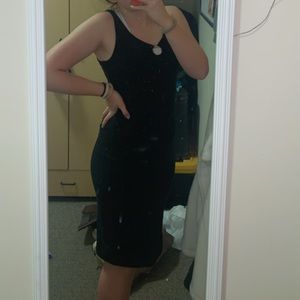 black dress!!